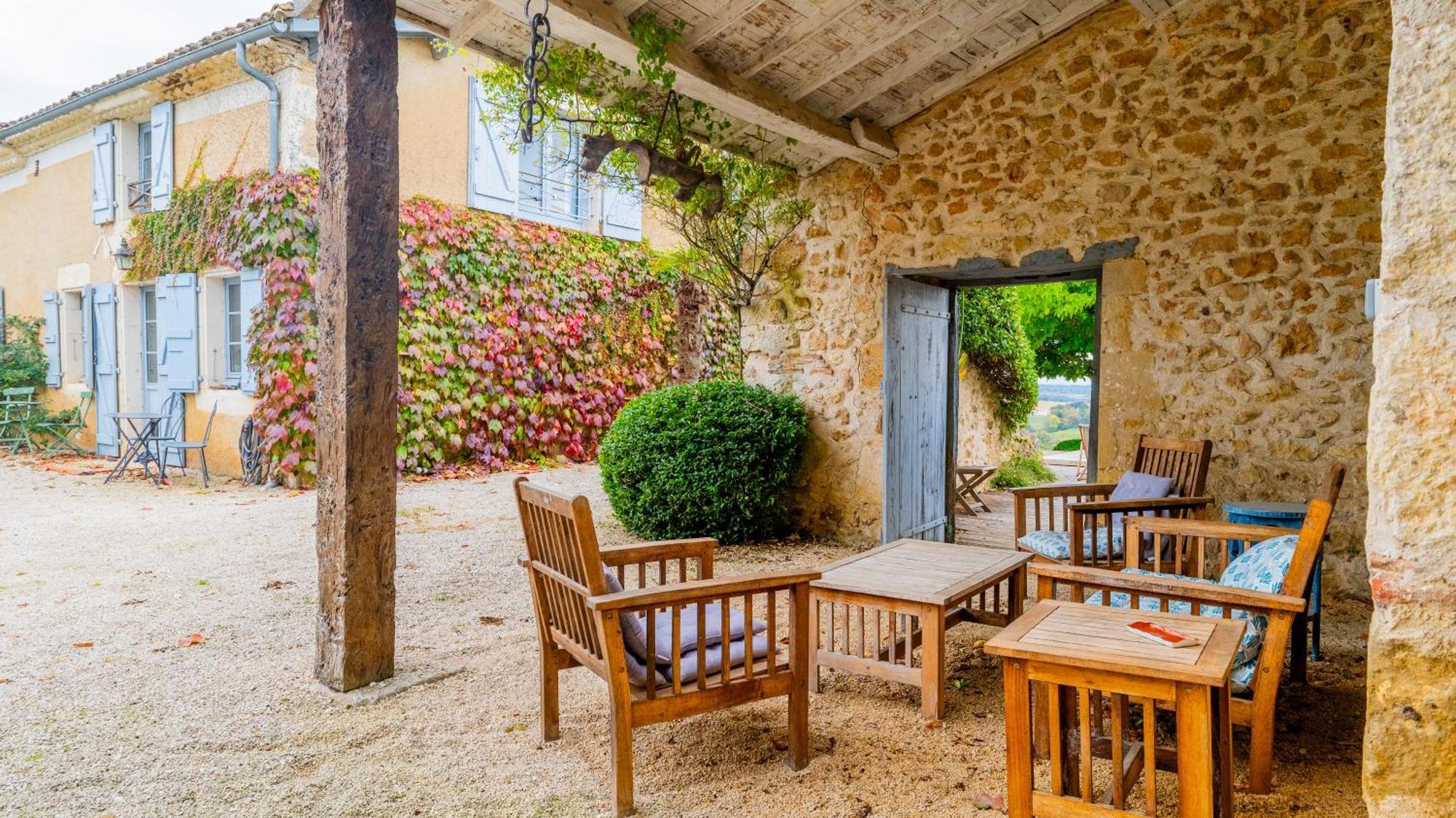 Bed and Breakfast Propriete Le Monneton Sainte-Christie Экстерьер фото