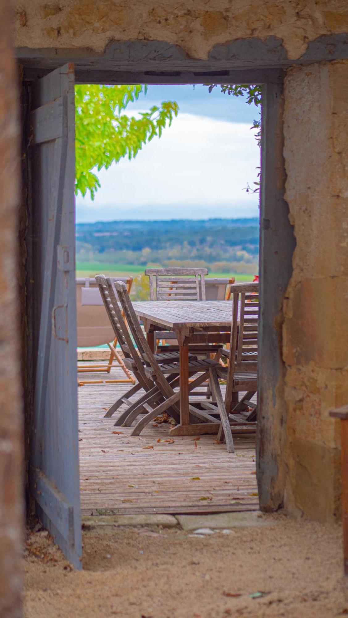 Bed and Breakfast Propriete Le Monneton Sainte-Christie Экстерьер фото